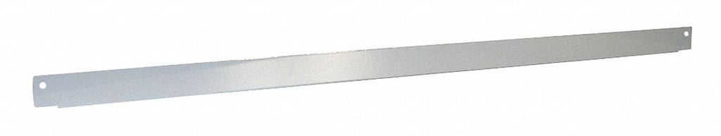 Bin Rail, Steel, 30" Height, 72" Width, 1-1/2" Depth