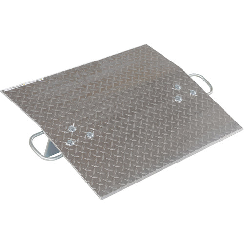 Aluminum Hand Truck Dockplate 0.5K 30 × 24 - Exact Tool & Supply