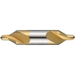 1.6MM DRILL DIA 4MM BODY 60D -TIN - Exact Tool & Supply
