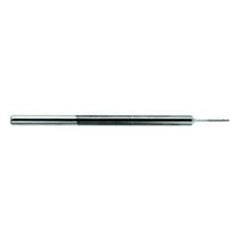 1/32" Dia 2-1/2" OAL - Extra Reach - Ball Nose-AD-Carbide End Mill - 3FL - Exact Tool & Supply