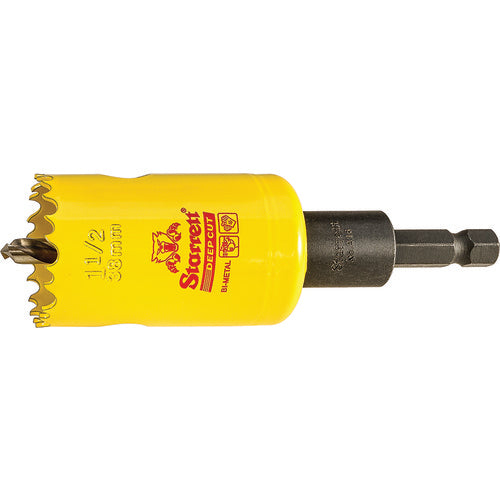 1-1/2″ Bi-Metal Deep Cut Hole Saw - Starrett with Arbor - Exact Tool & Supply
