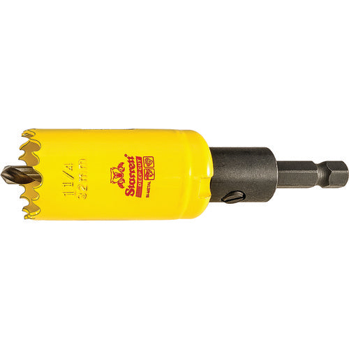 1-1/4″ Bi-Metal Deep Cut Hole Saw - Starrett with Arbor - Exact Tool & Supply