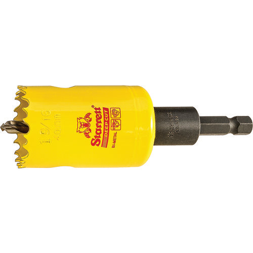 1-9/16″ Bi-Metal Deep Cut Hole Saw - Starrett with Arbor - Exact Tool & Supply