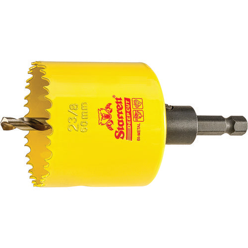2-3/8″ Bi-Metal Deep Cut Hole Saw - Starrett with Arbor - Exact Tool & Supply