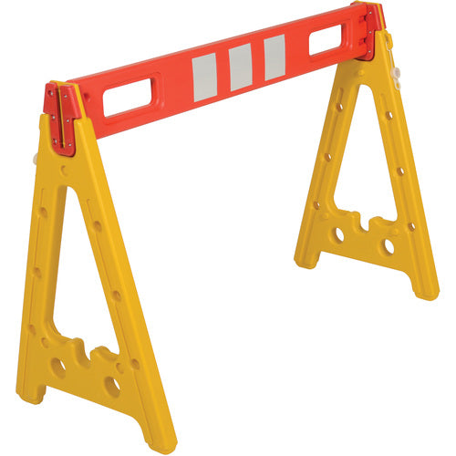 A-Frame Barricade 44.6W × 19.5L × 31.75H - Exact Tool & Supply