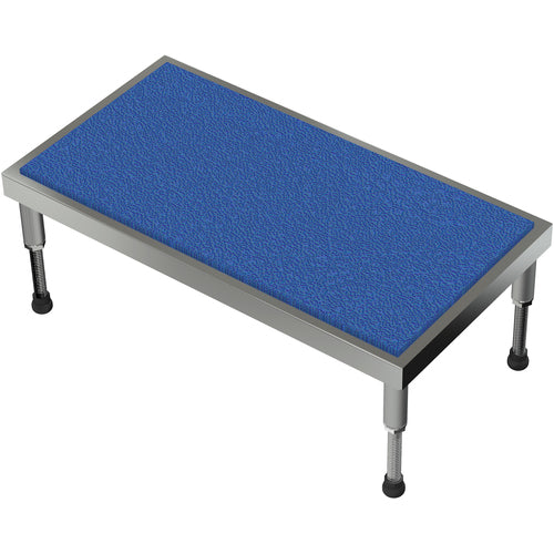 Adj Alum Stand 9.5-15.5 H 19 × 36 - Exact Tool & Supply