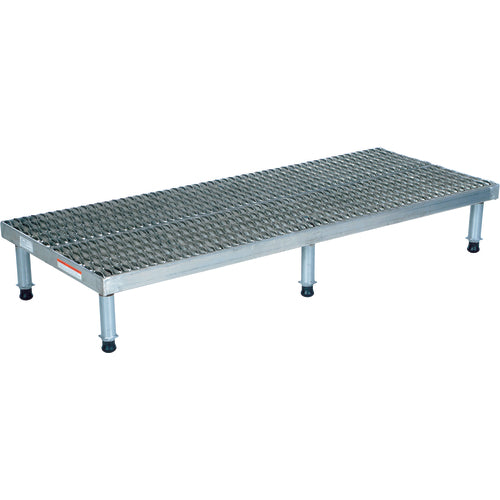 Adj Alum Stand 9.5-15.5 H 23.62 × 60.12 - Exact Tool & Supply