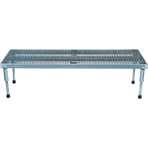 Adj SS Stand 10.5-16.5 H 23.5W × 60L - Exact Tool & Supply