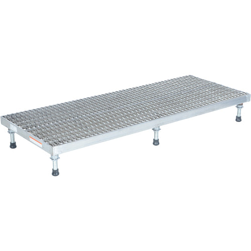 Adj Alum Work Stand 5.75-7.75 H 23.62 × 60.12 - Exact Tool & Supply