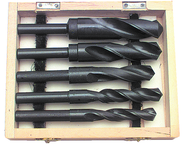 5 Pc. Reduced Shank Set 9/16 to 1 Dia-1/2" SH -M42 - Exact Tool & Supply