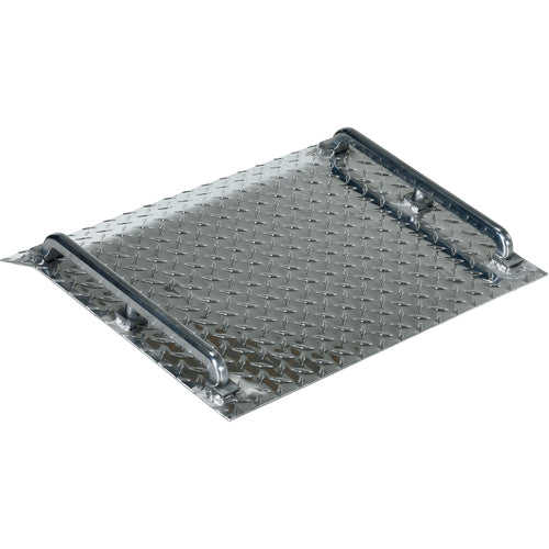 Alum Tread Plate Mini Dockboard 600 lb - Exact Tool & Supply