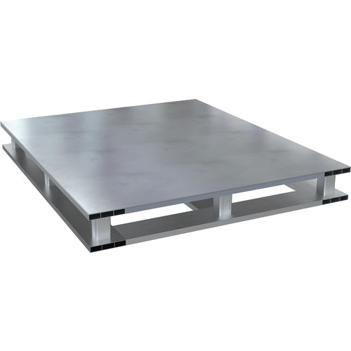 Hvy Duty Alum Solid Top Pallet 4K 4-Way 42 × 48″ - Exact Tool & Supply