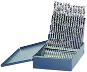 60 Pc. #1 - #60 Wire Gage HSS Bright Screw Machine Drill Set - Exact Tool & Supply