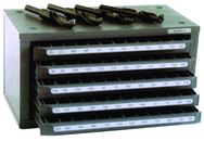 Dispenser Holds Sizes: 2 Ea 33/64 to 63/64" x 64ths - Exact Tool & Supply