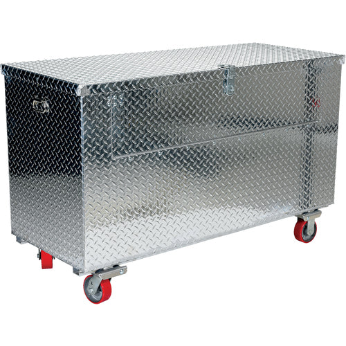 Alum Tool Box Front Door -Casters 24 × 36 - Exact Tool & Supply