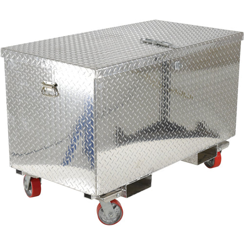 Aluminum Tool Box -Casters/Forks 24 × 60 - Exact Tool & Supply