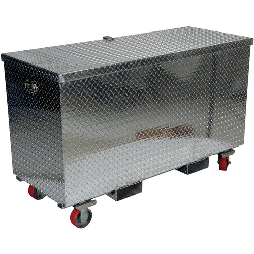 Aluminum Tool Box -Casters/Forks 30 × 60 - Exact Tool & Supply