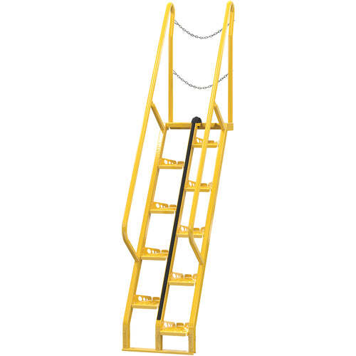 Alternate Tread Stair 56 Degree 71.87″ - Exact Tool & Supply
