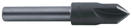 1 60° 4 Flute High Speed Steel Countersink-Uncoated - Exact Tool & Supply