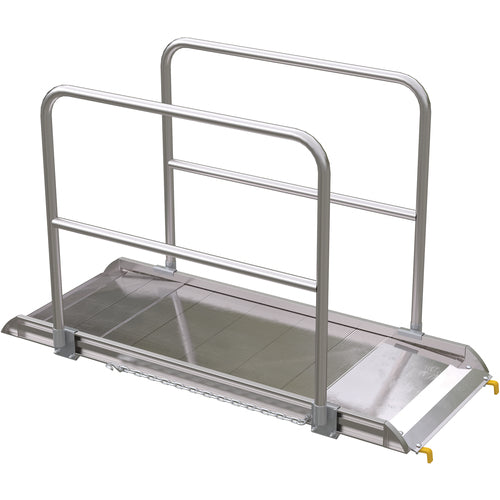 Alum Walk Ramp Handrail Hook 73.87 × 28″ - Exact Tool & Supply