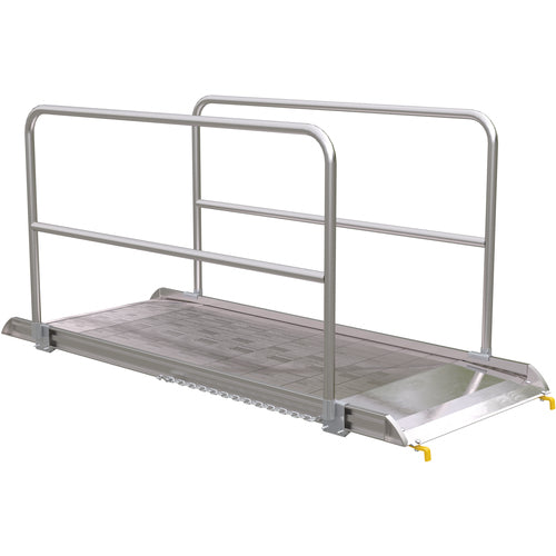 Alum Walk Ramp Handrail Hook 97.68 × 38″