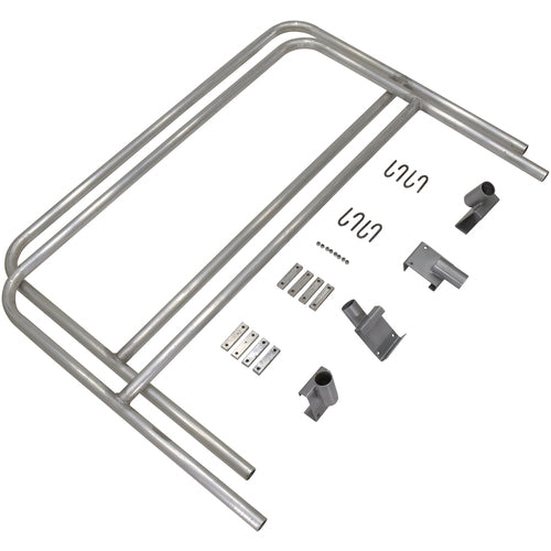 Aluminum Walk Ramp Rail Retro Fit 10 Ft - Exact Tool & Supply