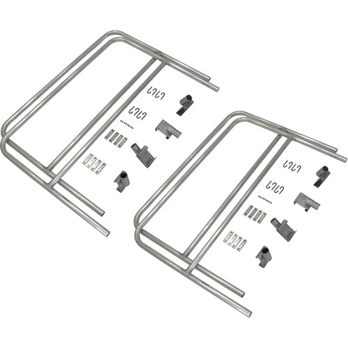 Aluminum Walk Ramp Rail Retro Fit 16 Ft - Exact Tool & Supply