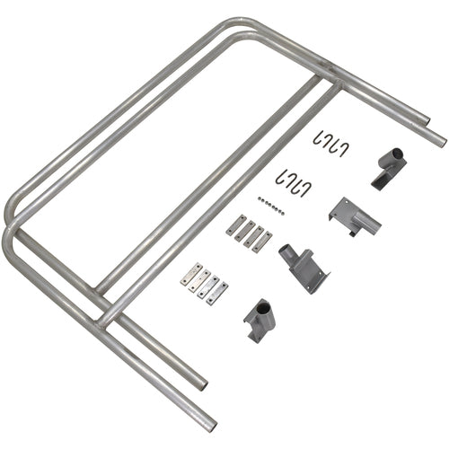 Aluminum Walk Ramp Rail Retro Fit 8 Ft - Exact Tool & Supply