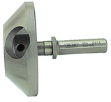 0 Flute-2 to 3" Dia-90° Removable Shank Deburring Tool - Exact Tool & Supply