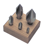 9 Pc. HSS 90 Degree Center Reamer Set - Exact Tool & Supply