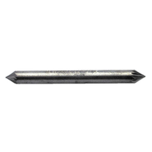 3/32″ Size-1-1/2″ OAL, 60°-CBD Double End Inside Deburring Cutter - Exact Tool & Supply