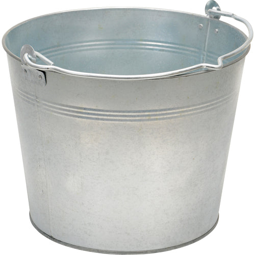 Galvanized Steel Bucket 3.25 Gallons - Exact Tool & Supply