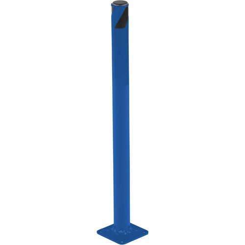 Steel Pipe Safety Bollard 24″ × 1.75″ Blue