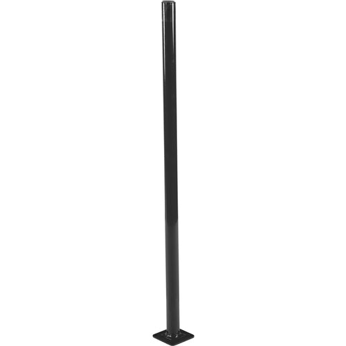 Steel Pipe Safety Bollard 42″ × 1.75″ Black