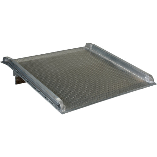 Aluminum Truck Dockboard 15000 lbs 60 × 48 - Exact Tool & Supply