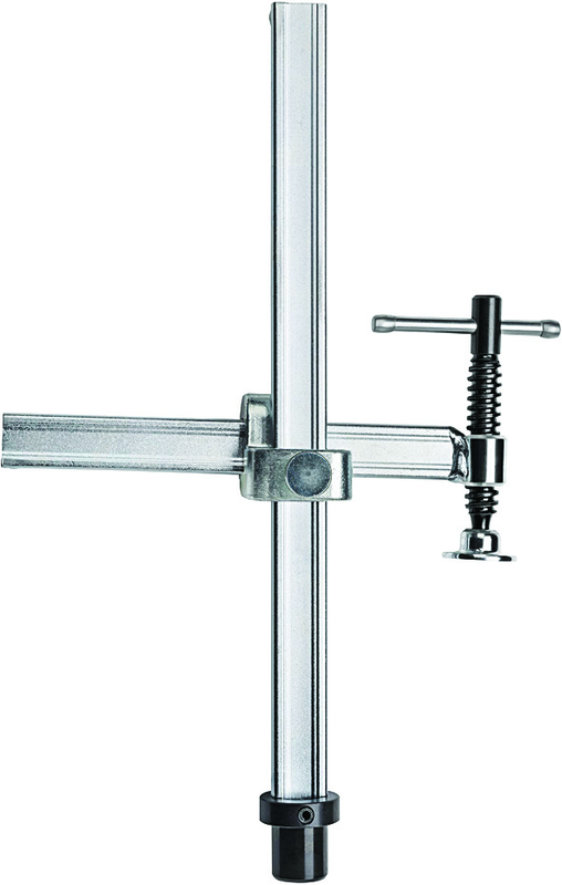 28mm Welding Clamp - Variable Throat Depth - T-Bar Handle - Exact Tool & Supply
