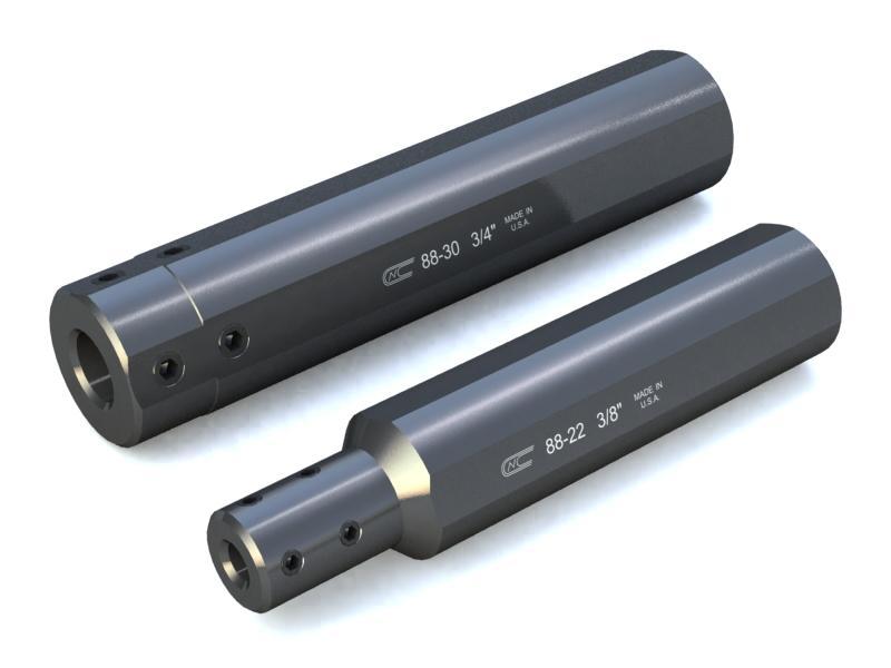 Boring Bar Sleeve - (OD: 1" x ID: 8mm) - Part #: CNC 8819 8mm - Exact Tool & Supply