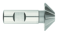 3/4 x 3/16 x 3/8 Shank - HSS - 45 Degree - Single Angle Shank Type Chamfer Cutter -8F- TiCN Coated - Exact Tool & Supply