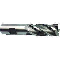 1" Dia. - 6-1/2" OAL - HSS - Center Cut SE EM - 4 FL - Exact Tool & Supply
