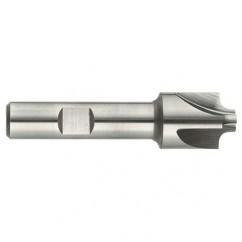 5mm Radius - 7/8 x 1/2" Shank - HSS - Corner Rounding EM - 4 FL Uncoated - Exact Tool & Supply