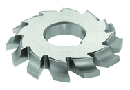 1/4 Radius - 3 x 13/32 x 1 - HSS - Right Hand Corner Rounding Milling Cutter - 12T - TiAlN Coated - Exact Tool & Supply