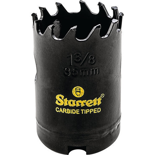 1-3/8″ Carbide Tipped Hole Saw - Starrett - Exact Tool & Supply