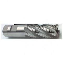 1/2" Dia. - 3-1/4" OAL - TiN M42 - Roughing SE EM - 4 FL - Exact Tool & Supply