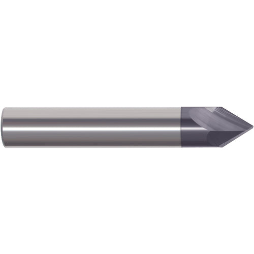 1/8″ Cutting Dia. 1/8″Shank Dia, 2 Flute, 60 Degrees, Carbide Chamfer Mill Series/List #5997T - Exact Tool & Supply