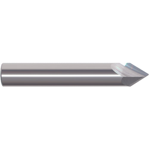 1/8″ Cutting Dia. 1/8″Shank Dia, 2 Flute, 60 Degrees, Carbide Chamfer Mill Series/List #5997 - Exact Tool & Supply