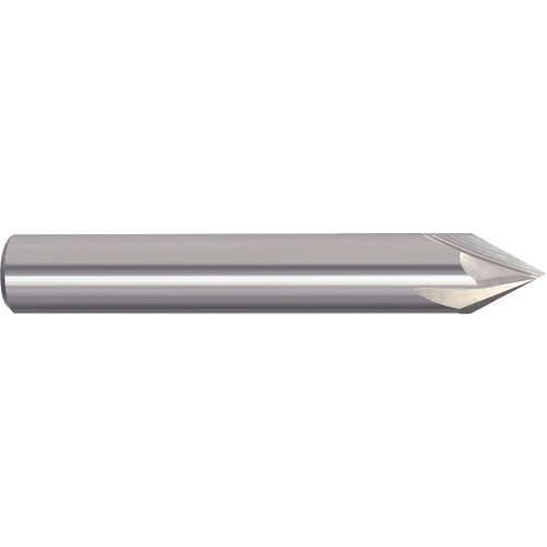 1/8″ Cutting Dia. 1/8″Shank Dia, 4 Flute, 60 Degrees, Carbide Chamfer Mill Series/List #5997 - Exact Tool & Supply