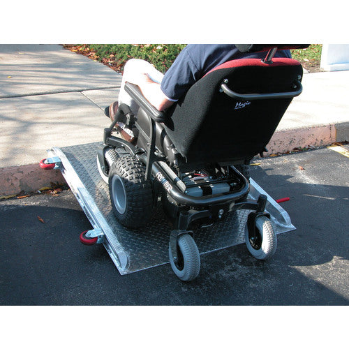 Roll-O-Wheel Curb Wheelchair Ramp 48″ - Exact Tool & Supply
