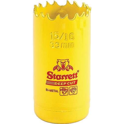 1-5/16″ HSS Deep Cut Hole Saw - Starrett - Exact Tool & Supply