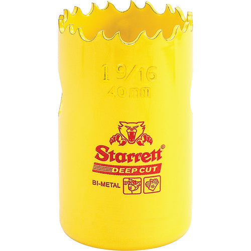 1-9/16″ HSS Deep Cut Hole Saw - Starrett - Exact Tool & Supply