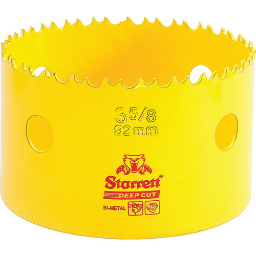 3-5/8″ HSS Deep Cut Hole Saw - Starrett - Exact Tool & Supply